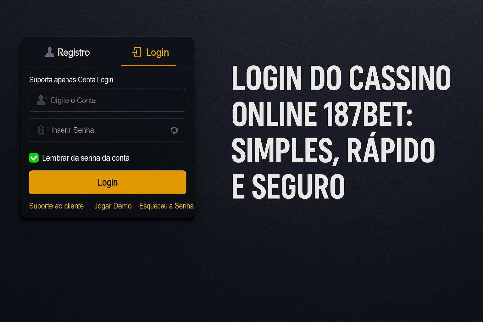 Login no Cassino 187BET