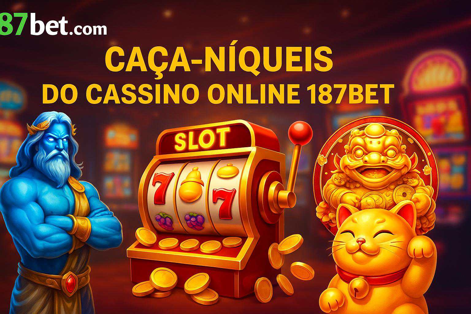 Explore o mundo das slot machines no 187BET Casino